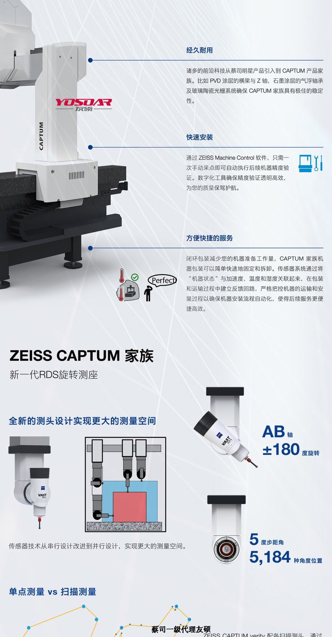 常州蔡司常州三坐标CAPTUM